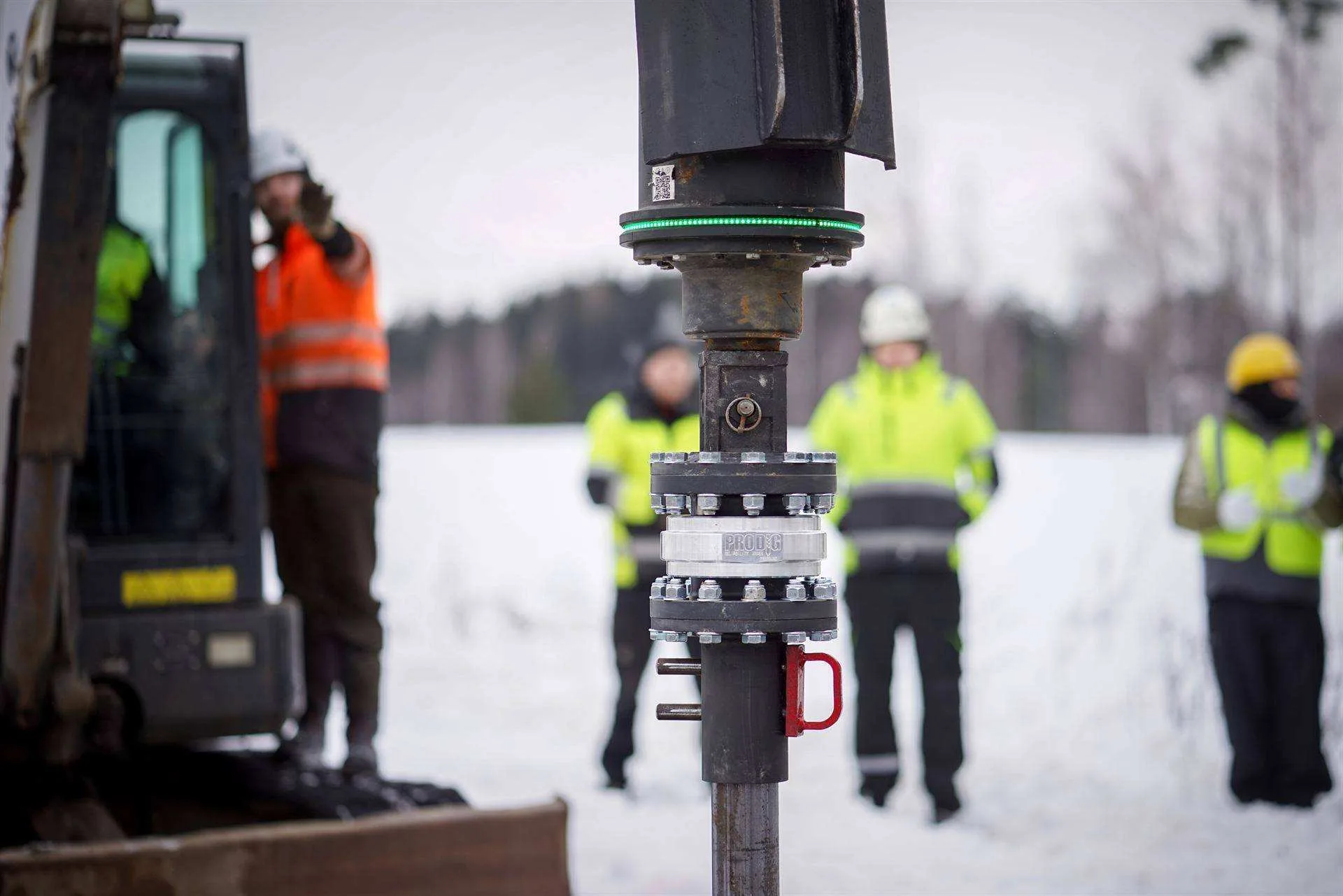 Digga Antriebskopf und HyperTorq+ Installationsausrüstung